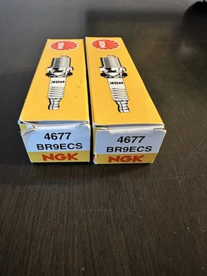 NGK BR9ECS Spark Plug Set BRAND NEW! - Image 1 of 4