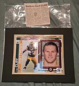 Clay Mathews Picture. 11"x14" - Picture 1 of 8
