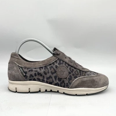 Mephisto Mujer 8 Yael Tenis Zapatos Estampado Leopardo Escorrentía Cómodo Informal Caminar Foto 1 de 4