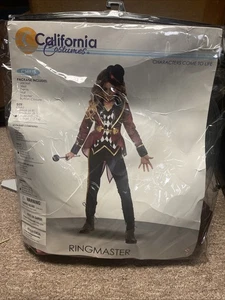 RINGMASTER KINDERKOSTÜM VON CALIFORNIA KOSTÜME GRÖSSE LARGE (10-12) SEHR GUTER ZUSTAND - Bild 1 von 11