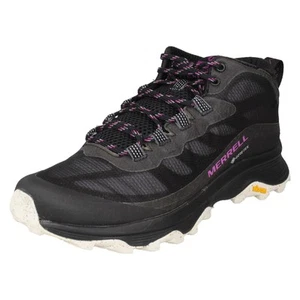 Women's Merrell Gore-Tex One Vibram Walking Sole Boots Moab Speed Mid GTX - Picture 1 of 10