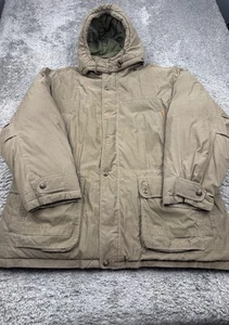 Members Only Jacket Men 3XL Hooded Waterfowl Down Puffer Heavy Parka Ski Coat - Picture 1 of 10