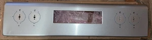 Whirlpool Part W11096140 Range Stove Control Panel DAMAGED W10885607 Stainless - Picture 1 of 10