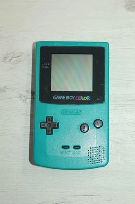 NINTENDO CONSOLA ORIGINAL "GAME BOY COLOR" AZUL TURQUESA TESTED 100X100 - Imagen 1 de 4