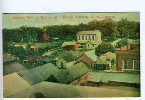 Postal Birdseye del seminario femenino Marion AL - Imagen 1 de 1