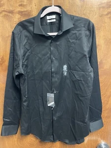 Calvin Klein Infinite Stretch Non Iron Mens Size 15 1/2 Dress Shirt New No Tags  - Picture 1 of 15