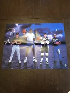 Unused 1992 Classic Four Sport #1 Draft Picks Shaquille O'Neal Rookie Poster - Picture 1 of 5