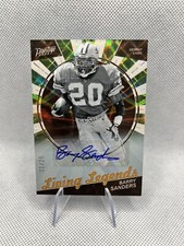 2023 Panini Prestige - Living Legends #LL-4 Barry Sanders Auto 01/25 BOOKEND