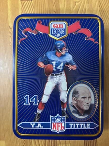 Quarterback Legends 14 Y.A. Tittle NFL Quaterback Collectible Tin Playing Cards - Bild 1 von 4
