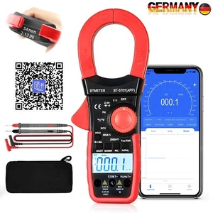 TRMS Digital Zangenmultimeter Zangenmessgerät 2000A 2000V AC DC Volt Amp Strom - Bild 1 von 8