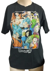 Dragon Ball Z DBZ Vintage Style LS Graphic Cotton Black T-Shirt Size L #J8 - Picture 1 of 3