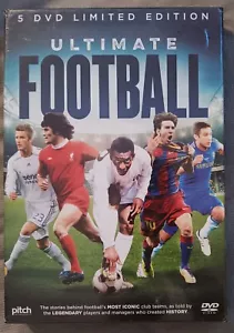 ULTIMATE FOOTBALL (Soccer) 5 DVD LIMITED EDITION SET CONDITION Sealed LIKE NEW - Imagen 1 de 3
