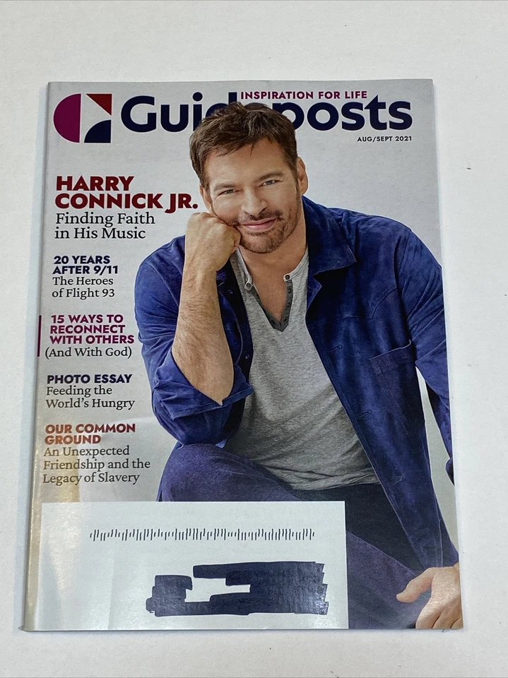 Guideposts Magazine August September 2021 Issue Harry Connick Jr 20 Years 9/11 - Image 1 of 1