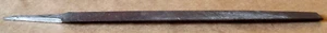 Antique Vintage Distressed 13" Long File Chisel Tool - Picture 1 of 8
