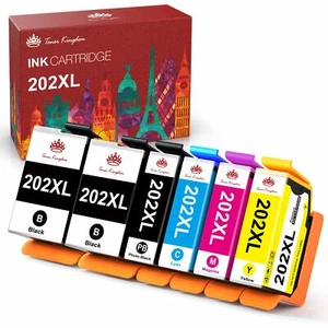 6 Set Druckerpatronen für Epson 202XXL Expression Premium XP-6000-6100-6005-6105 - Bild 1 von 10