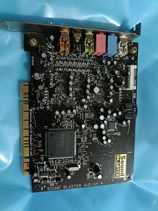 AUDIGY4 AUDIOKARTE, PCI SOUND BLASTER, CREATIVE LABS MODELL: SB0610, DIGITAL IO - Bild 1 von 4