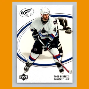 Todd Bertuzzi #96 2005 Upper Deck Ice Vancouver Canucks Hockey Card NHL NM - Picture 1 of 3