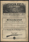 AMERICAN FIELD hunting fishing dogs shooting meets field trials 1/12 1918