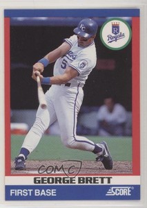 1991 Score 100 Hottest Players Box Set George Brett #85 HOF