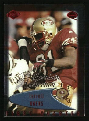 Terrell Owens 1999 Collector's Edge Odyssey #128  Football Card - Image 1 of 2