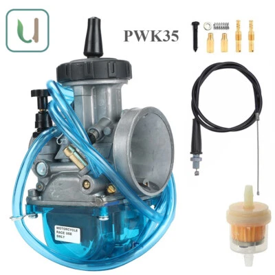 1989-1998 1991-2000 Carburetor + Throttle Cable For Suzuki RMX250 RM125 - Image 1 of 4