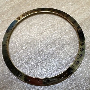 Omega 18k Gold Lünettenring 3,5g Tachymeter Marker 37mm/31mm BDB90 - Bild 1 von 14