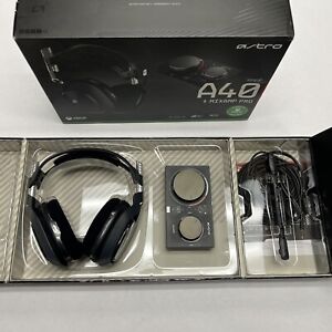Astro Gaming A40 TR Wired Gaming Headset w/ MixAmp Pro TR Controller Black