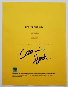 Gavin Hood Signed Eye In The Sky Script Cover Director Ender's Game RAD - Picture 1 of 1