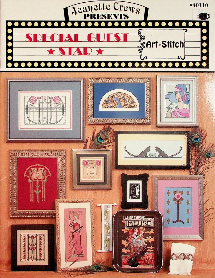 Special Guest Star Mixed Samplers Cross Stitch Patterns By Jeanette Crews - Image 1 of 3