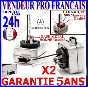 AMPOULES D3S XENON LAMPE 35W HID FEU PHARE 4300 5000 6000 8000 POUR MERCEDES - Picture 1 of 3