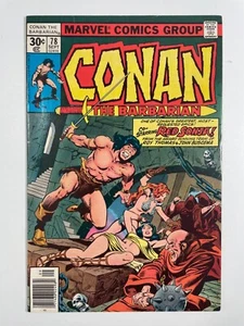 Conan The Barbarian #78 - 1977 - Roy Thomas - John Buscema Art - Imagen 1 de 2