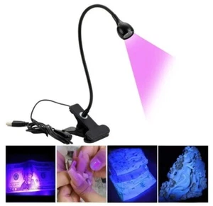 Mini Lámpara UV LED Para Uñas Profesional 3W Lámpara De Uñas Para Gel Con Clip - Imagen 1 de 1