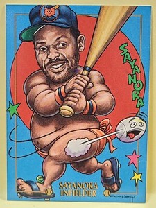 1993 Cardtoons Baseball Cards You Pick Jordan Aaron Ripken Bonds Rodriguez Rose