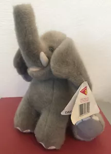 Vintage Dankin Elefant grau 1993 - Plüsch mit Originaletikett - Bild 1 von 6