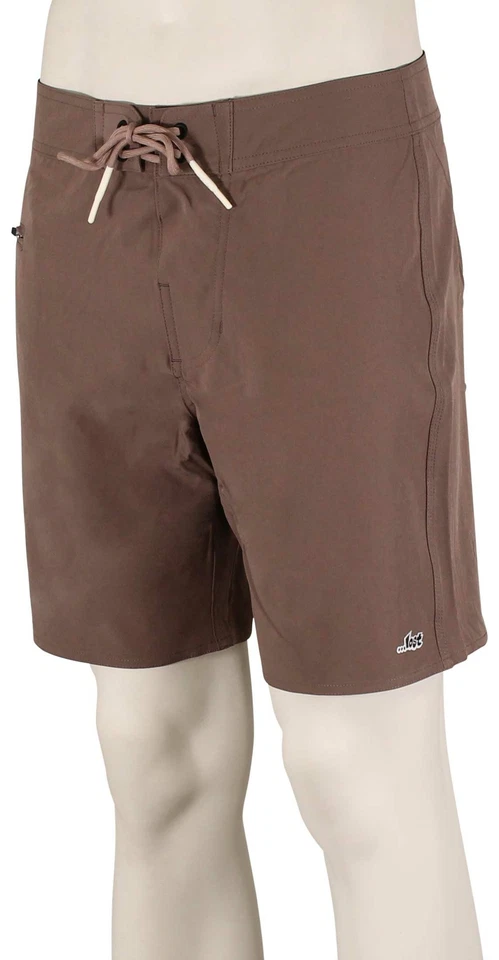 Lost Session Boardshorts - 深灰褐色 - 全新 — 第 1/1 张图片