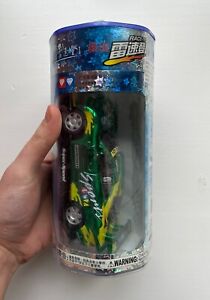 2002 Auldey Race-Tin 1:32 R/C Green Super-Speed Sports Carcor New in Box!