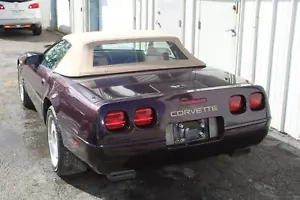 1992 CHEVROLET CORVETTE C4 5,7 CABRIO Automatik 2 HAND ORIGINAL 40760 GELAUFE - Afbeelding 1 van 23