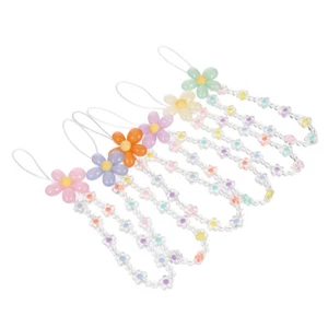 6 Pcs Mobile Phone Decorative Wrist Rope Beaded Strap Lanyard Beads - Zdjęcie 1 z 12