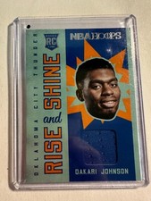 K124,540 - 2015-16 Hoops Rise N Shine Memorabilia #19 Dakari Johnson Jersey
