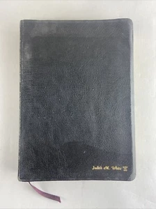 ⭐NKJV The MacArthur study Bible large print Bond Leather Book Thumb Index⭐1997 - Picture 1 of 6