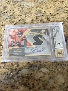 2005 SPX CARSON PALMER SPX SWATCH ROOKIE 25/50 BECKETT 10 AUTOGRAPH - Picture 1 of 2