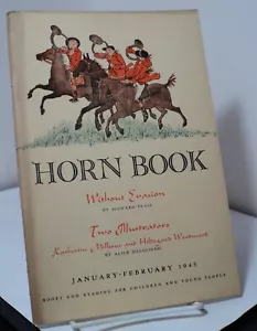 Horn Book - Jan-Feb 1945 - Books & Reading for Children & Young People -pwe14b - Picture 1 of 2