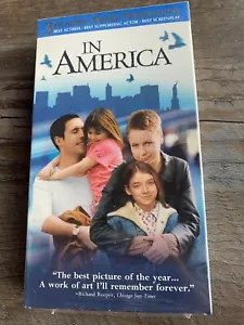 NEW SEALED “In America” Movie - VHS - 3 Academy Award Nominations - Irish Family - Picture 1 of 4