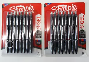 Sharpie S Gel Pens, Medium Point, 0.7mm Vivid Assorted Ink Colors 16 Pack New - Picture 1 of 1