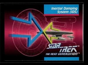 #92 Inertial Damping (BASE) 1992 Impel Star Trek the Next Generation (NM)(OTH) - Picture 1 of 2