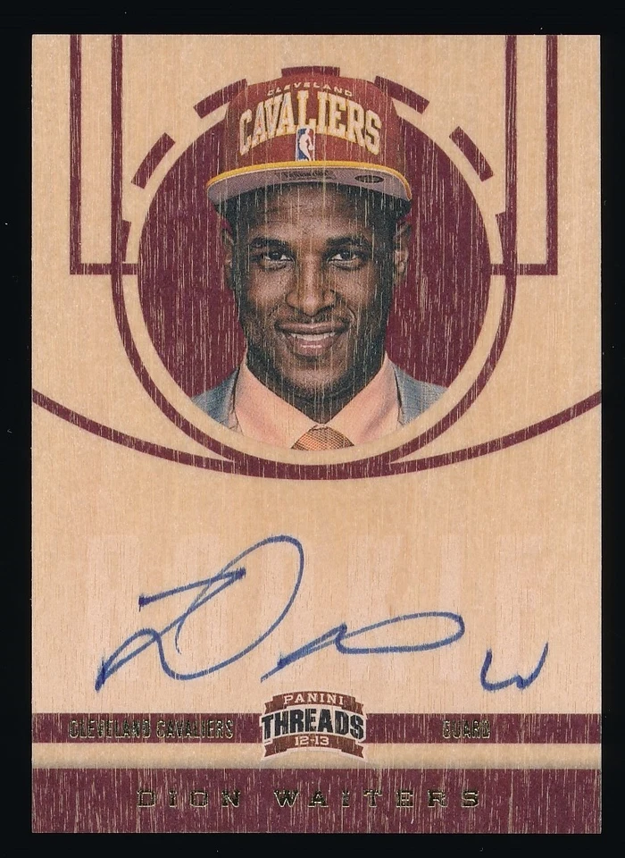 DION WAITERS 2012-13 PANINI THREADS AUTOGRAPH #204 *CLEVELAND CAVALIERS* - Image 1 of 1
