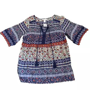 NWT! Motherhood Maternity Boho Tunic Top Blouse - Medium - Brand Tag Removed - Picture 1 of 6