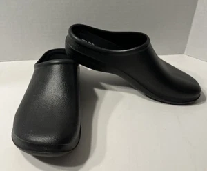 Western Chief Easies Women’s Black Slip On Shoes Clogs Size 10 Great Condition - Picture 1 of 9