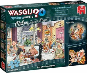 Jumbo Wasgij 1000 Teile Puzzle - Mystery No 4 Live Entertainment - Neu - Bild 1 von 1