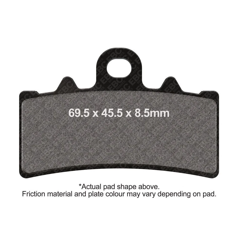 Pastillas de freno delanteras izquierda EBC DMX KTM 390 Duke 4T 2015 Foto 1 de 1